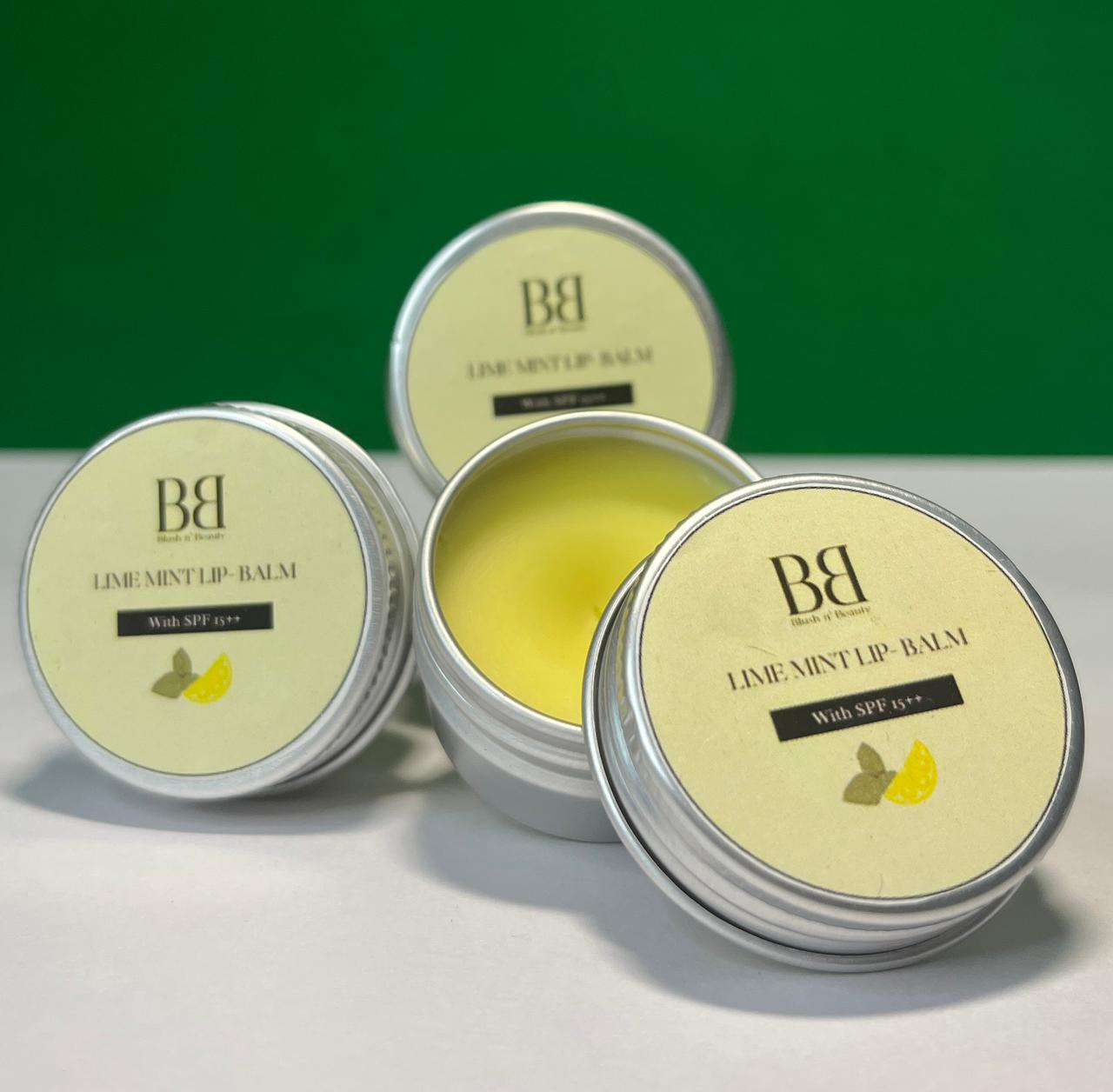 Lemon & Mint Lipbalm with SPF