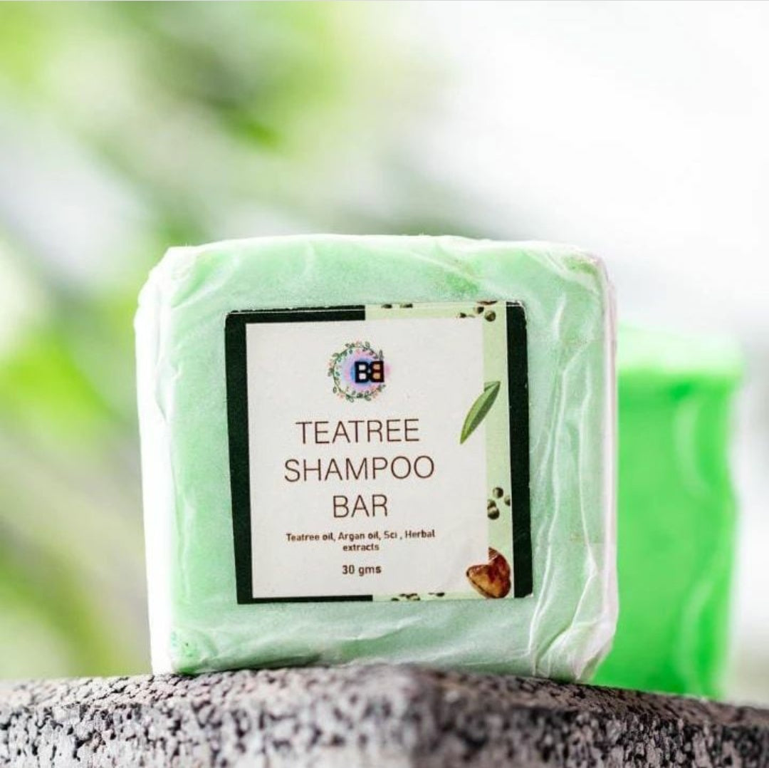 Tea tree shampoo bar